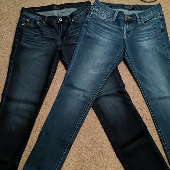 Lucky Brand Denim - 2 Pair Lucky Brand Sweet Straight Leg Jeans